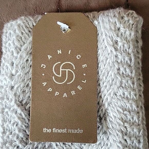 NWT Knit head band ear warmer with velour lining - Picture 4 of 4